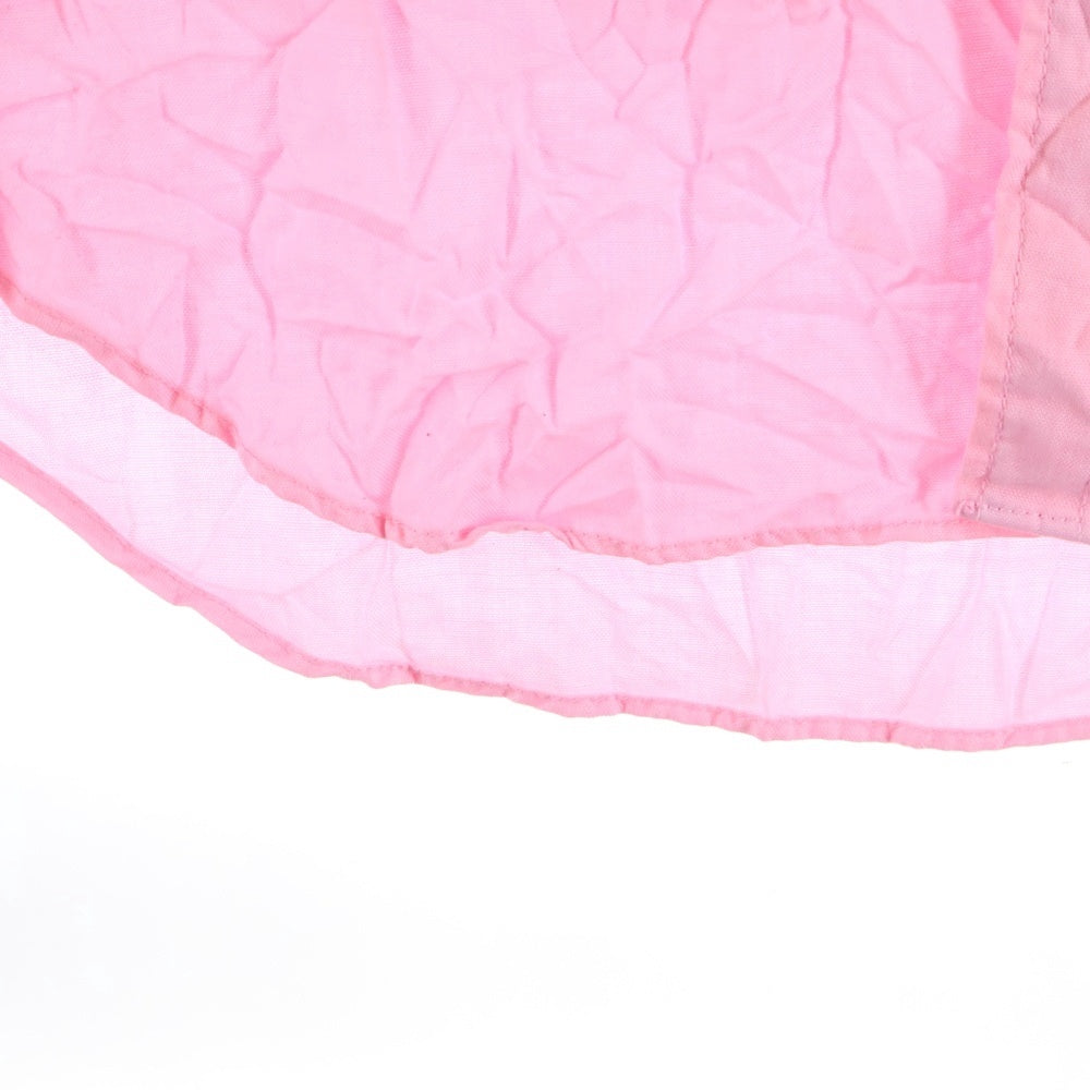 COMME des GARCONS HOMME(コムデギャルソンオム) 14AW AD2014 コットン混 レギュラーカラー 長袖シャツ ピンク HN-B012