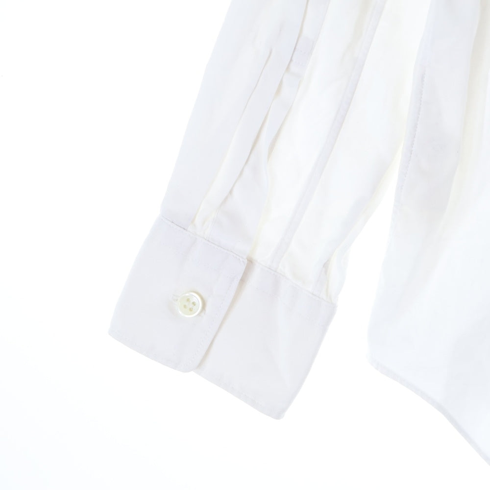 PLAY COMME des GARCONS(プレイコムデギャルソン) フロントハートロゴエンブロイダリー 長袖シャツ ホワイト