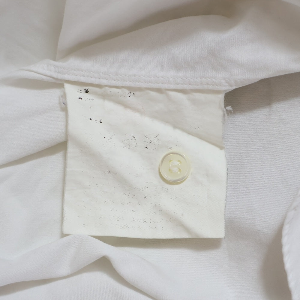 PLAY COMME des GARCONS(プレイコムデギャルソン) フロントハートロゴエンブロイダリー 長袖シャツ ホワイト