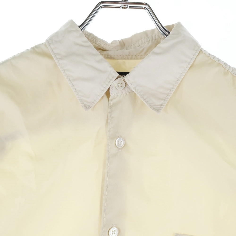 COMME des GARCONS HOMME(コムデギャルソンオム) ナイロン 半袖シャツ ベージュ HO-B055