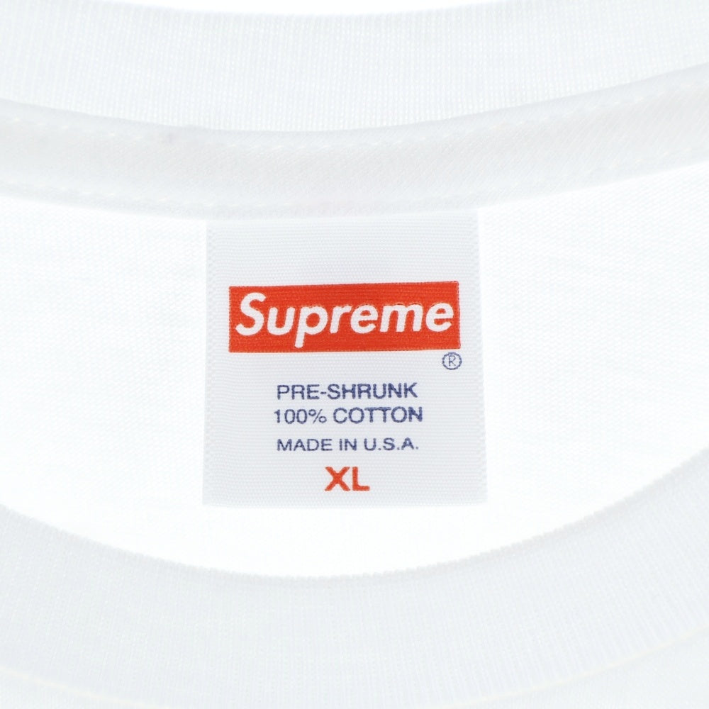SUPREME(シュプリーム) 22SS Handstyle Tee ハンドスタイル クルーネック半袖Tシャツ カットソー ホワイト