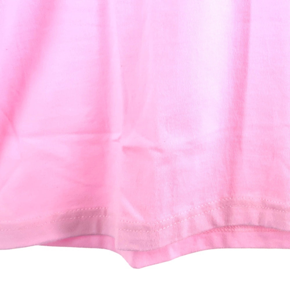 SUPREME(シュプリーム) 21SS ×KAWS Chalk Logo Tee カウズ チョーク ロゴ クルーネック半袖Tシャツ カットソー ピンク