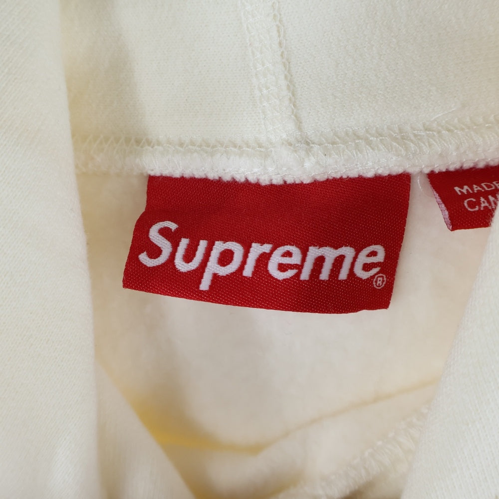 SUPREME(シュプリーム) 13AW Box Logo Pullover ボックス ロゴ プルオーバースウェットパーカー フーディー ホワイト