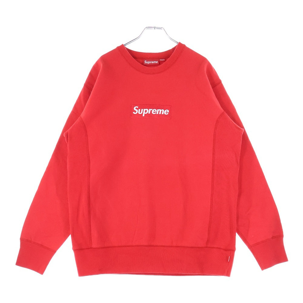 SUPREME(シュプリーム) 06AW Box Logo Sweatshirt ボックス ロゴ クルーネックスウェットトレーナー レッド