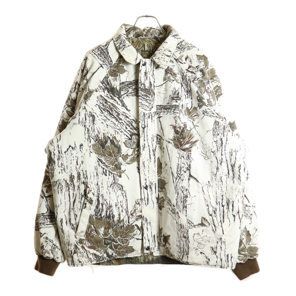 SUPREME(シュプリーム) 24SS RealTree Reversible Quilted Work Jacket リアルツリー リバーシブル キルテッド ワークジャケット ブラウン/ホワイト