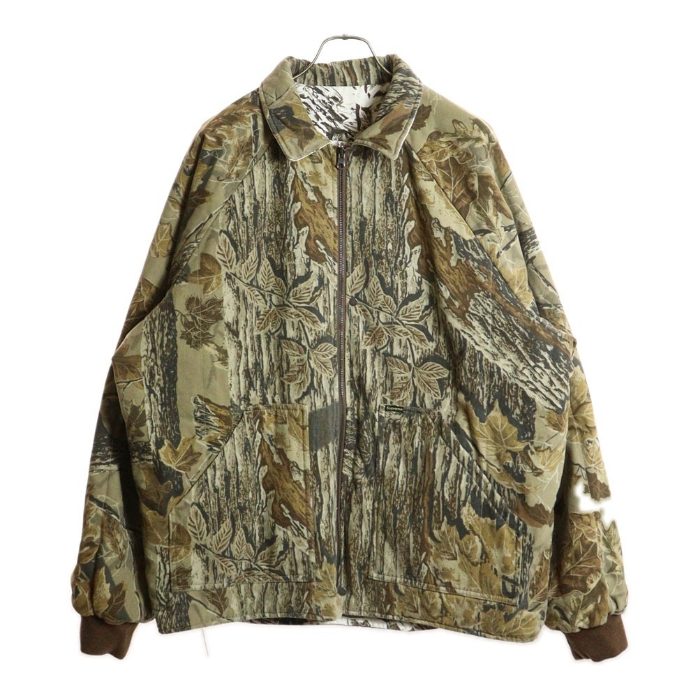SUPREME(シュプリーム) 24SS RealTree Reversible Quilted Work Jacket リアルツリー リバーシブル キルテッド ワークジャケット ブラウン/ホワイト