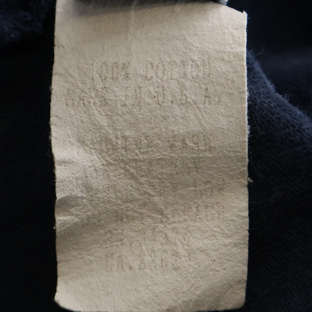 STUSSY(ステューシー) 90s サークルロゴプリント ロングスリーブ 長袖Tシャツ カットソー ネイビー