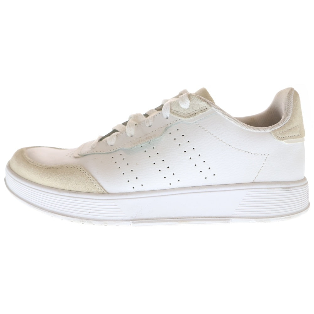 adidas(アディダス) COURTPHASE コートフューズ スウェードレザー ローカットスニーカー ホワイト SU9/27cm FY5933