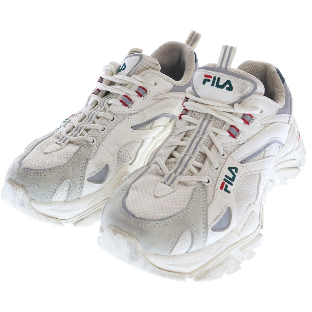 FILA(フィラ) INTERATION LIGHT インタレージョン ライト ローカットスニーカー ベージュ US8/26cm 1JM01283-926