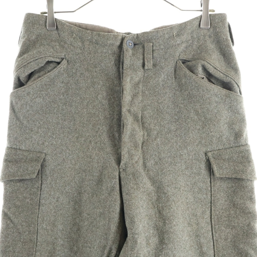 VINTAGE(ヴィンテージ) 40S VINTAGE SWEDISH ARMY M-39 ヴィンテージ スウェーデン軍 ウール カーゴパンツ グレー