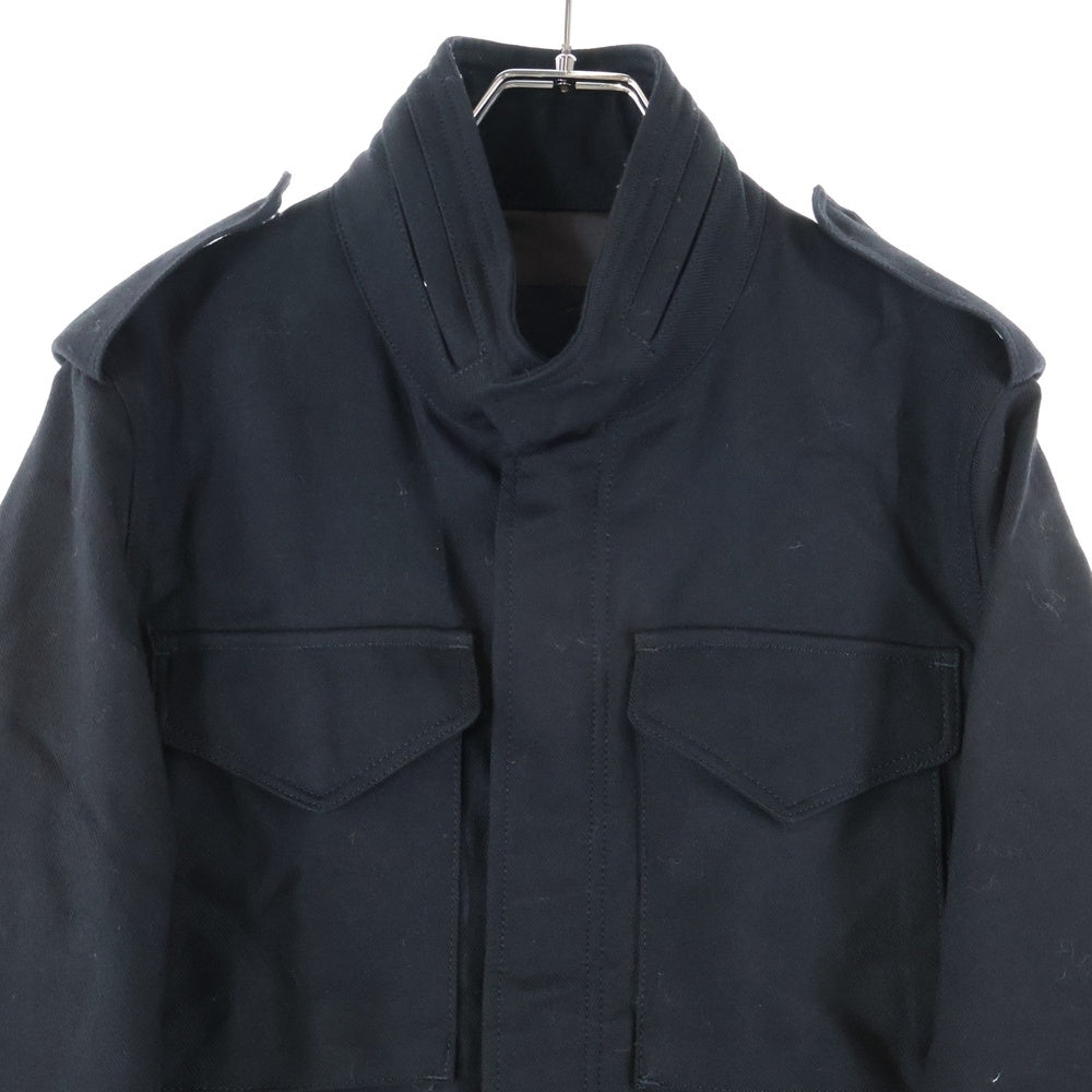 LAD MUSICIAN(ラッドミュージシャン) M-65 ウールミリタリージャケット ブラック 2207-357