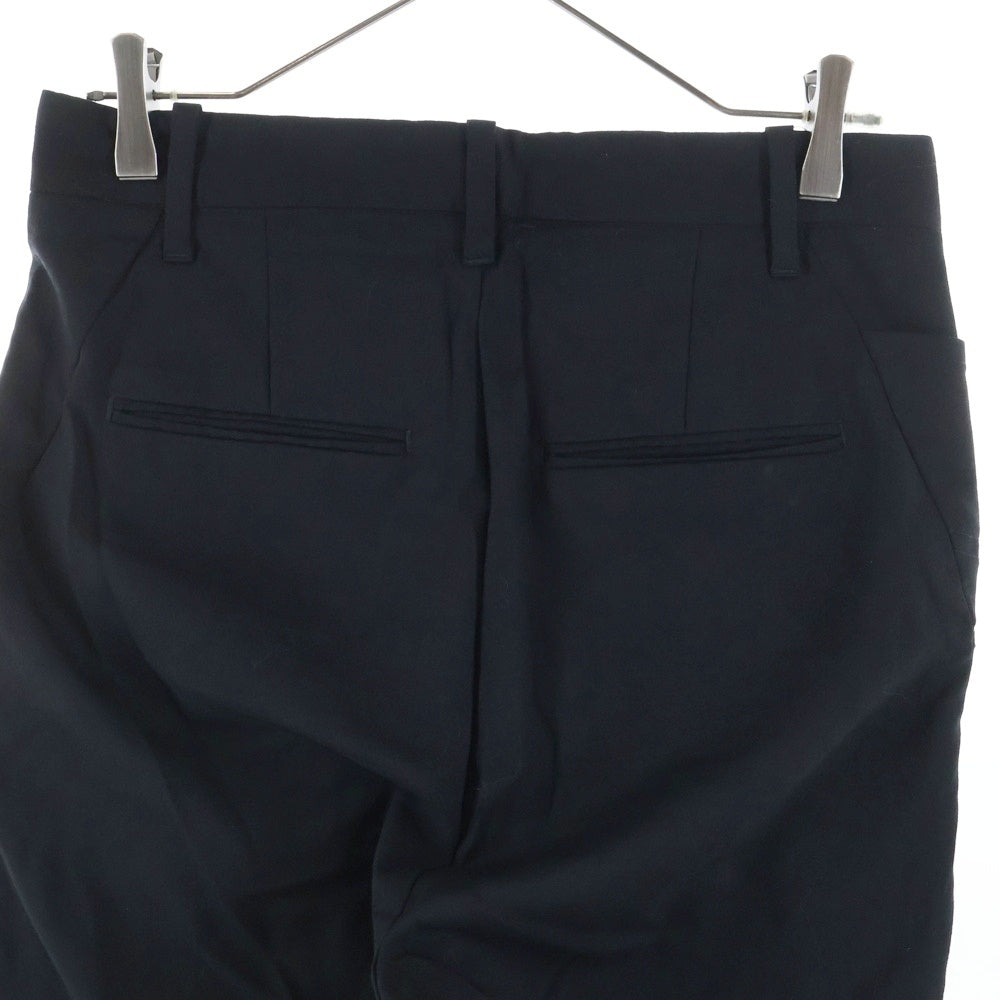 DIET BUTCHER SLIM SKIN(ダイエットブッチャー スリムスキン) 14AW テーパード ジップフライスラックスパンツ ブラック