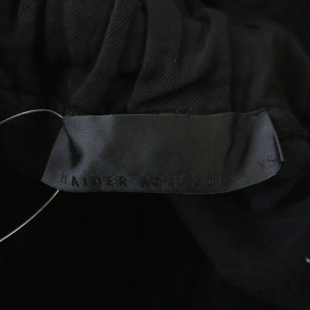 Haider Ackermann(ハイダーアッカーマン) コットン イージーカーゴパンツ ブラック