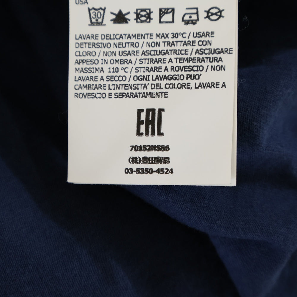 STONE ISLAND(ストーンアイランド) 19SS ロゴ プリント 半袖 カットソー Tシャツ ネイビー 70152NS86