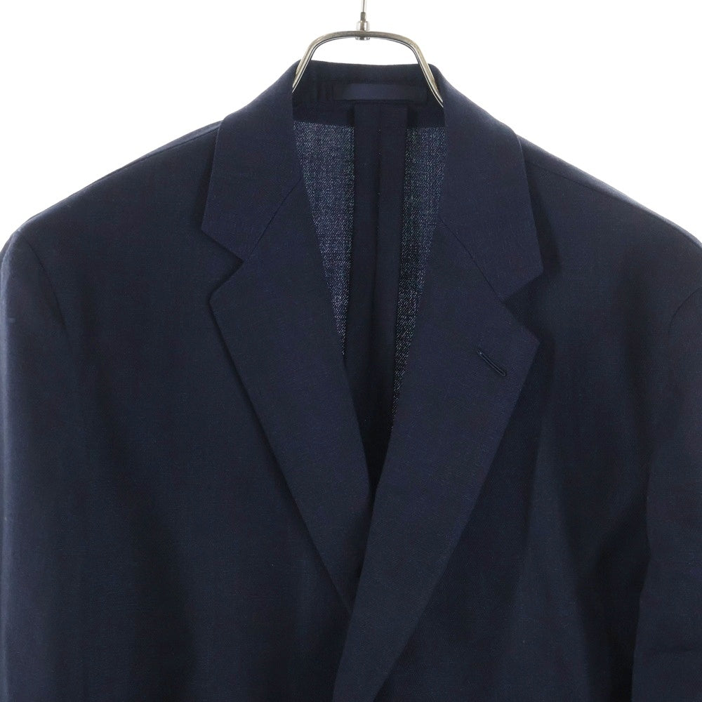 CARUSO(カルーゾ) ストレッチウール 2B テーラードジャケット ネイビー 1122-343-5829