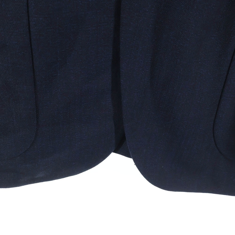 CARUSO(カルーゾ) ストレッチウール 2B テーラードジャケット ネイビー 1122-343-5829