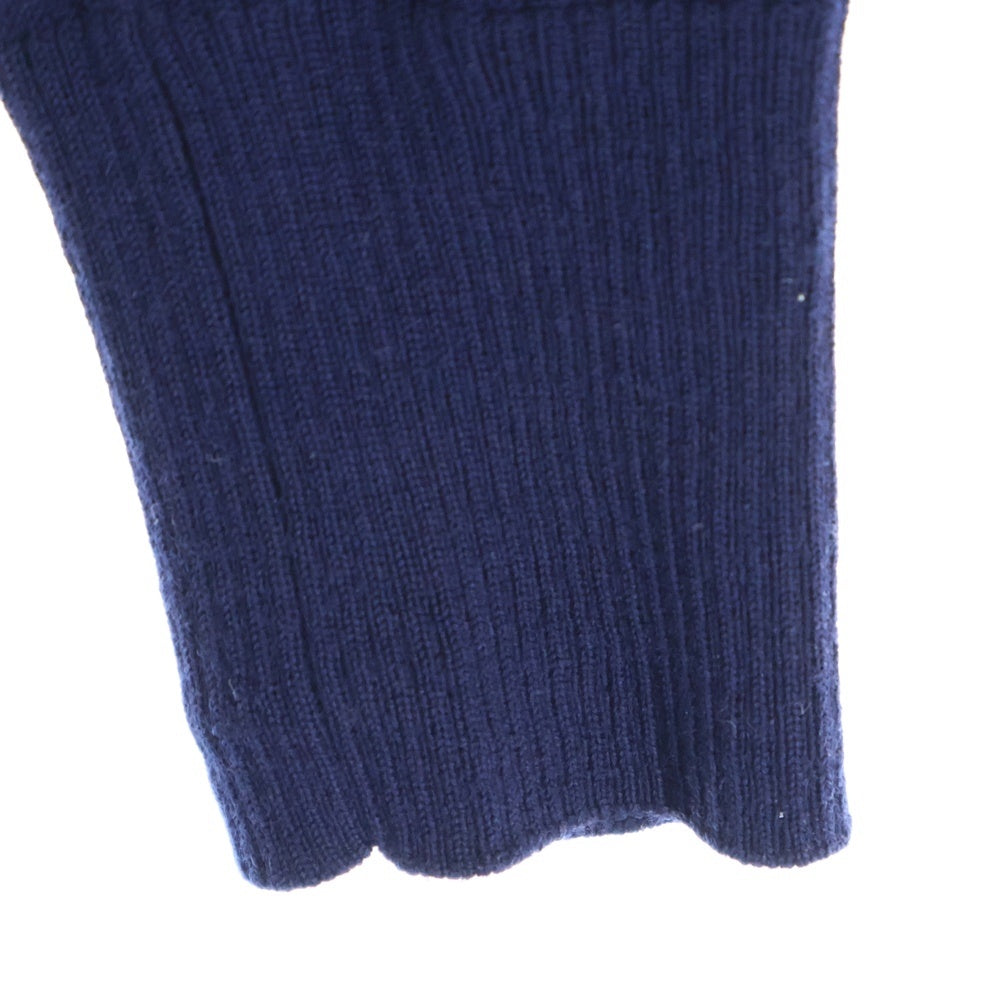 Sacai(サカイ) 17AW レース切り替え フローラル柄 ニット セーター レディース ネイビー 17-03363