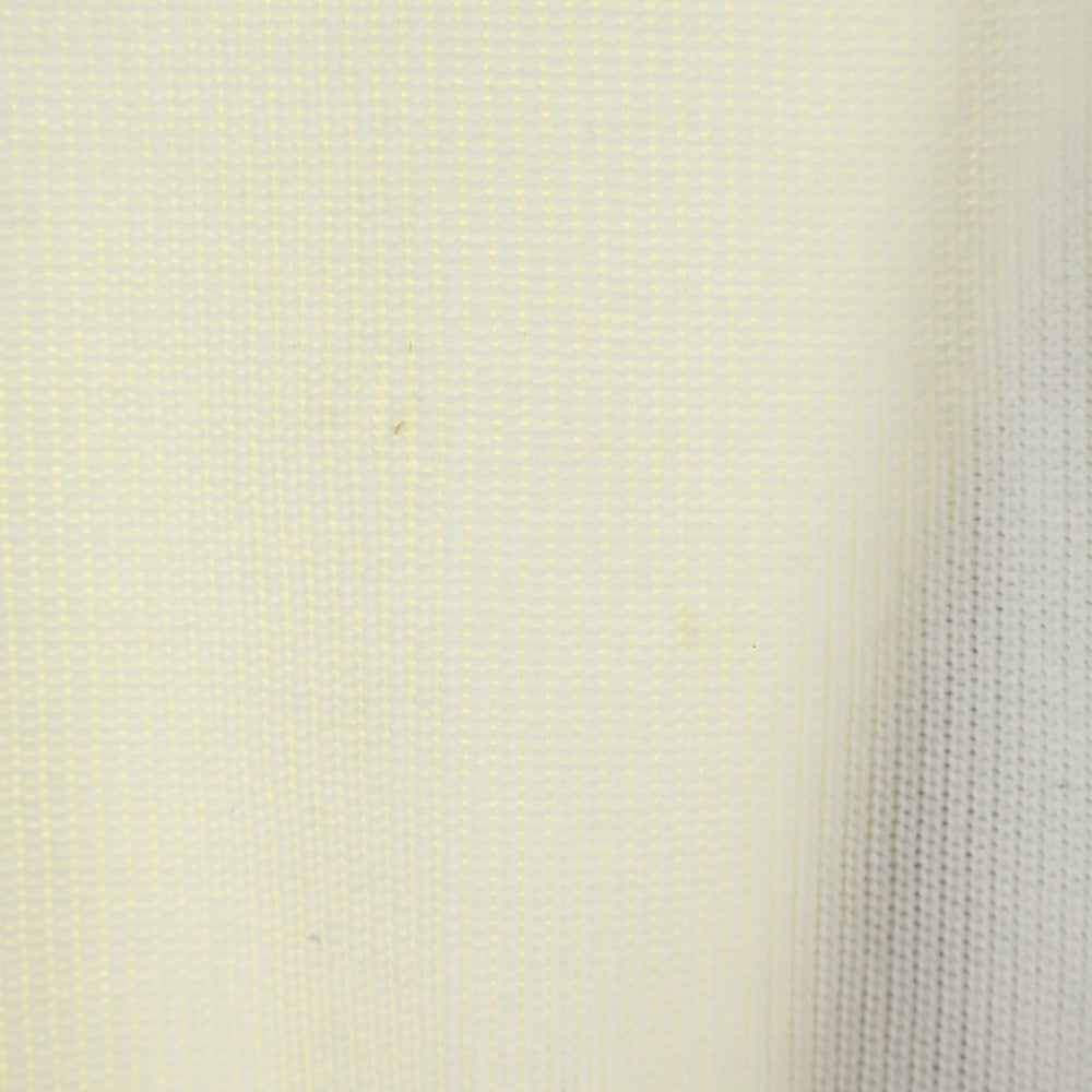 Sacai(サカイ) 18SS 変形ドッキング サイドジップ モックネック 七分袖 ニット セーター レディース ホワイト 18-03642