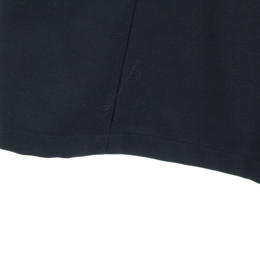 Ground Y(グラウンドワイ) SAMPLE SHOULDER HIGH ASYNMETRY PANTS ショルダーストラップ付 アシンメトリー ワイドパンツ ブラック GT-P04-100