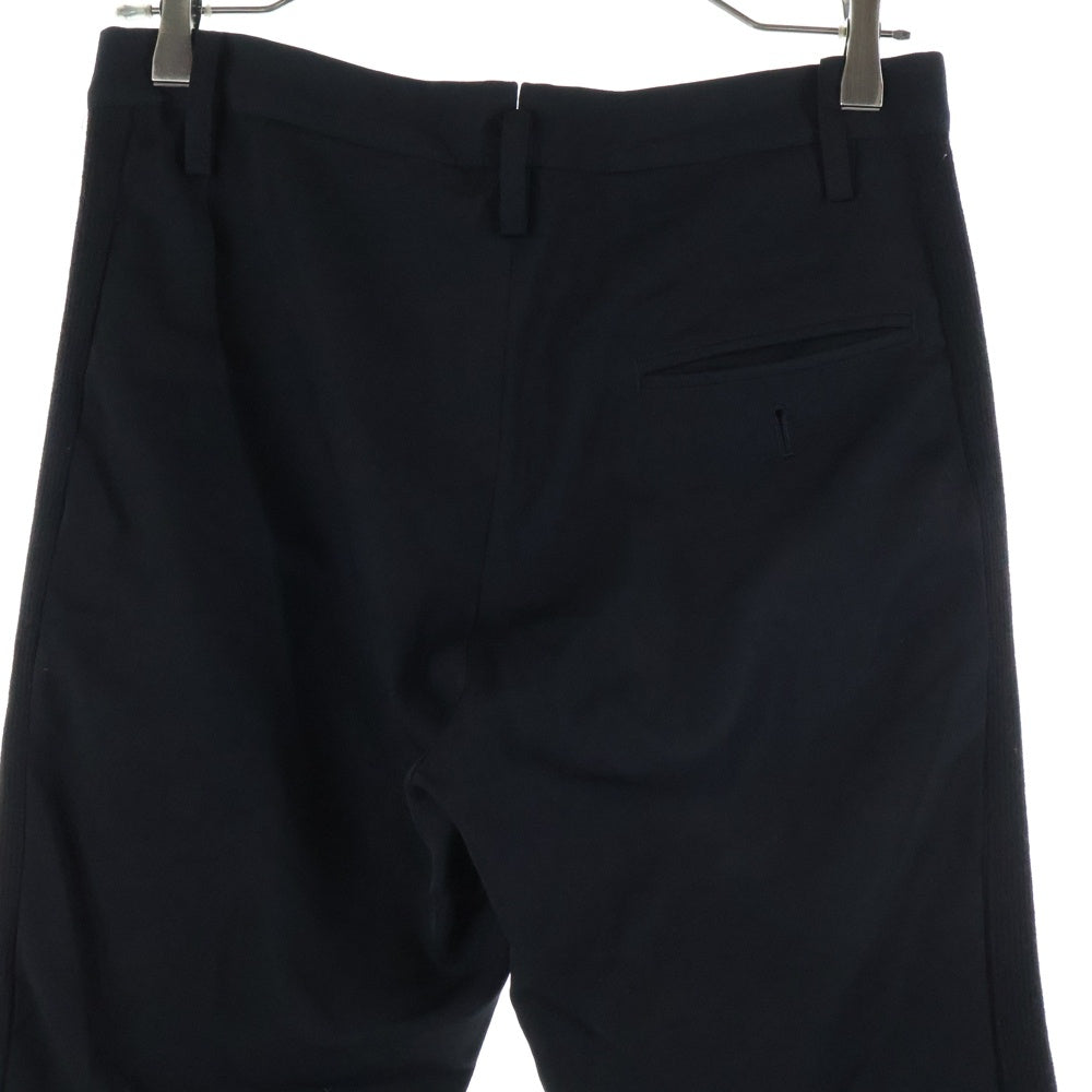 Y's(ワイズ) SAMPLE 14AW サイドラインウールギャバスラックス レディース ブラック YF-P14-100 ※サンプル品