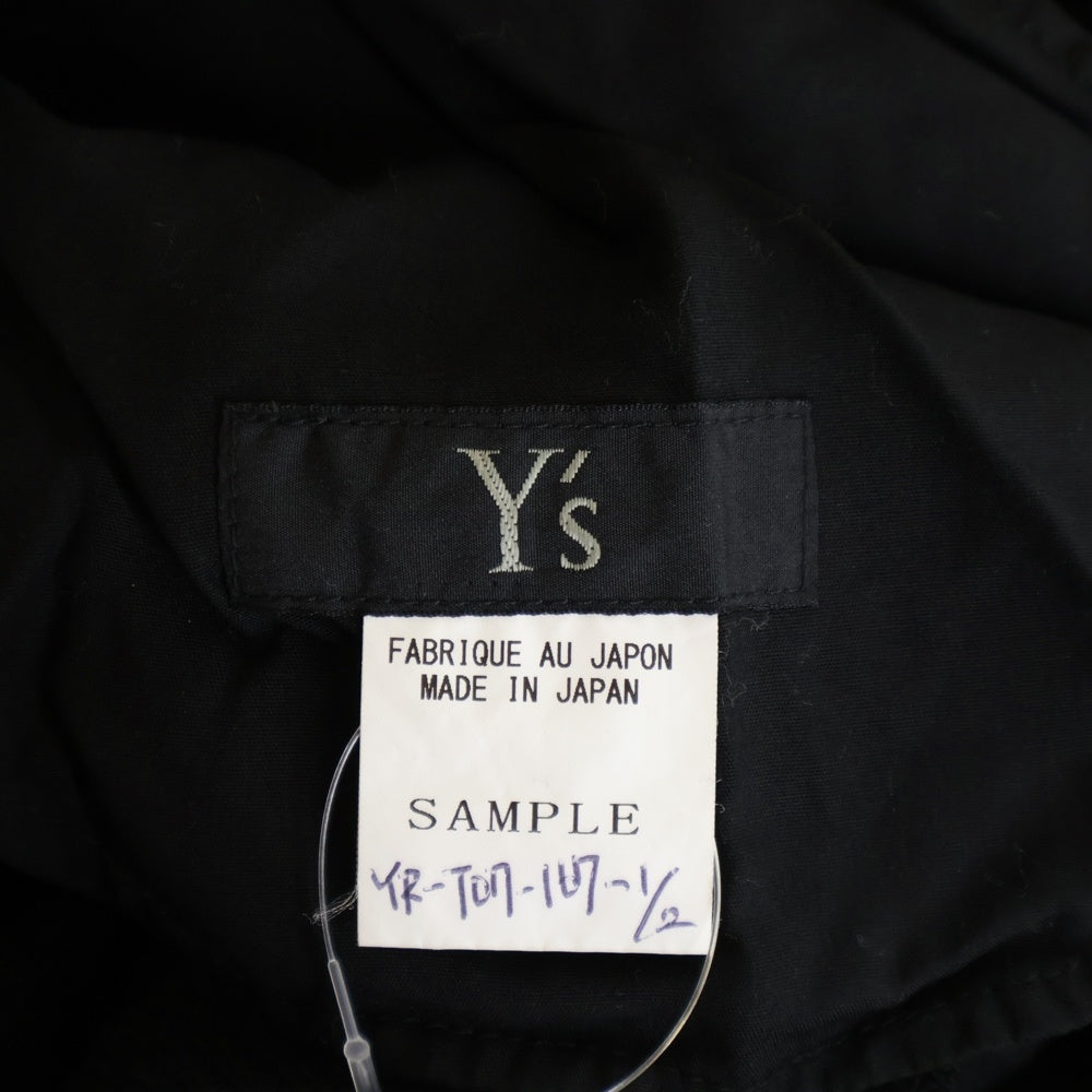 Y's(ワイズ) SAMPLE サイドアクリル切替 ニットワンピース レディース ブラック YR-T07-117