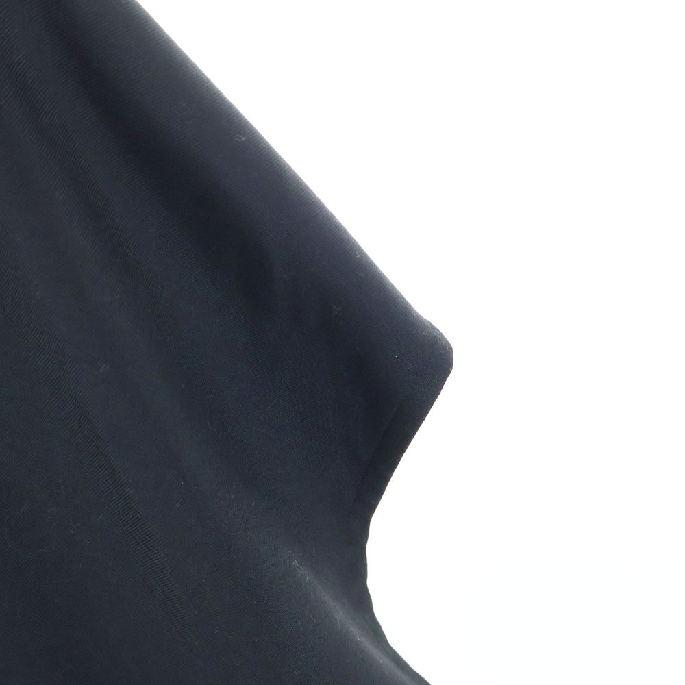 Ground Y(グラウンドワイ) ロングトレンチ コットンベスト ブラック GV-C02-100