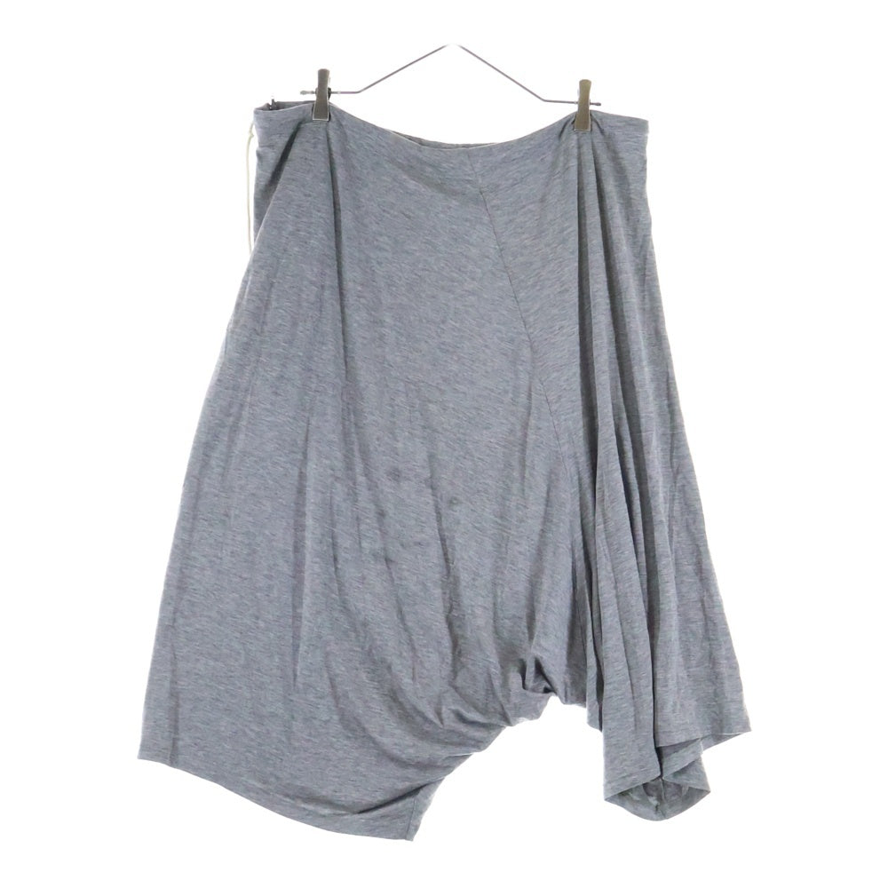 Ground Y(グラウンドワイ) ドローストリング コットンサルエルパンツ グレー GO-P09-203