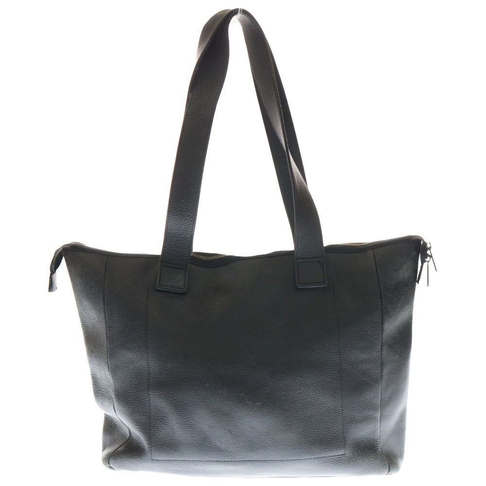 Yohji Yamamoto POUR HOMME(ヨウジヤマモト プールオム) カウレザー トートバッグ ブラック HD-I01-729