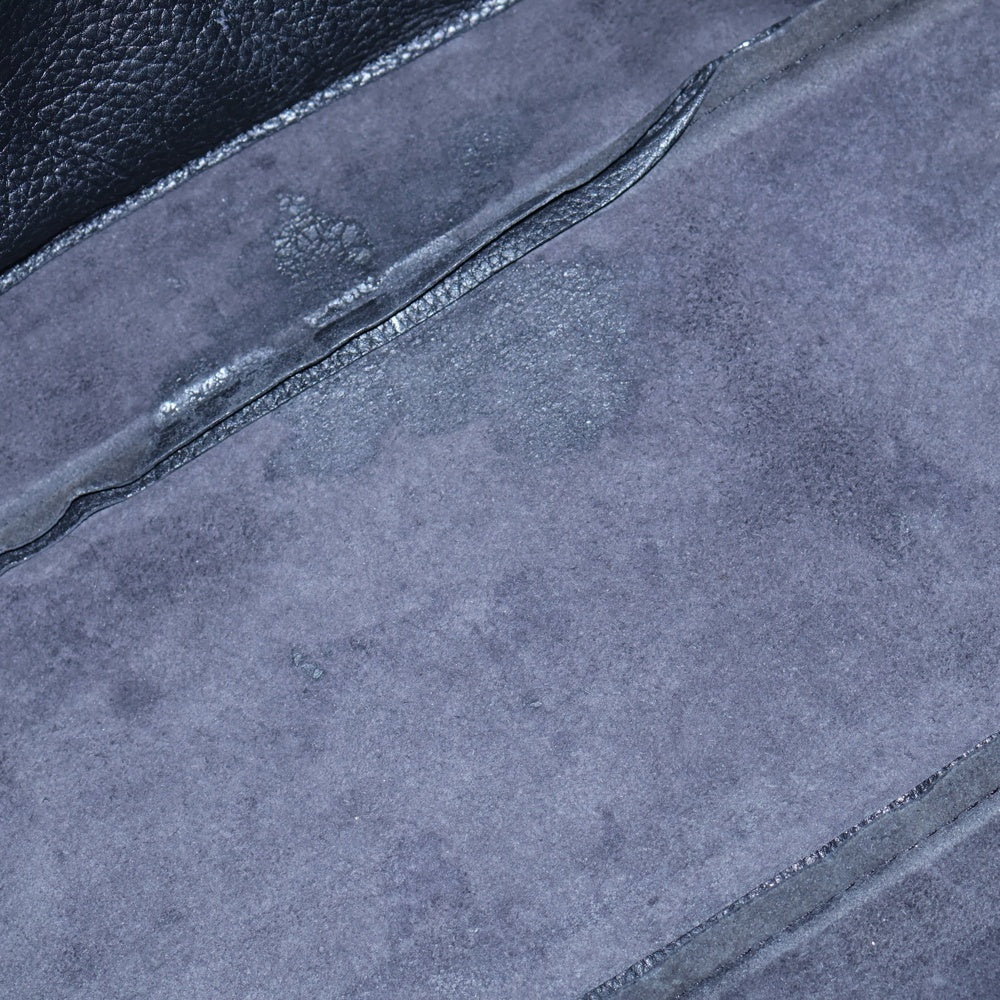 Yohji Yamamoto POUR HOMME(ヨウジヤマモト プールオム) カウレザー トートバッグ ブラック HD-I01-729