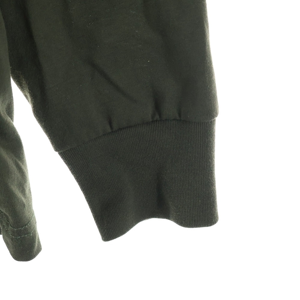 THE NORTH FACE(ザノースフェイス) BIG LOGO HOOTEE フーティー 胸ロゴデザイン フーデッド 長袖Tシャツ カーキ NT82385