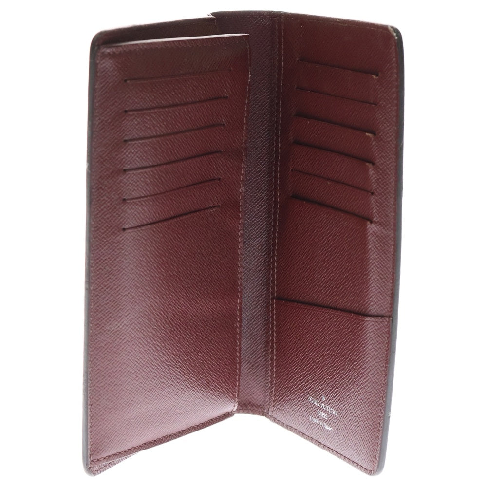 LOUIS VUITTON(ルイヴィトン) エピ ポルトフォイユ ブラザ 2つ折ウォレット 長財布 レッド M60614 CA015S