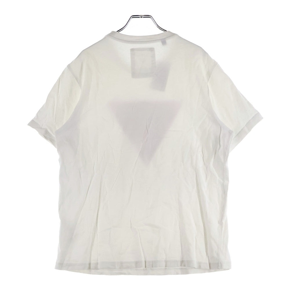 GUESS(ゲス) OVER SIZE TRIANGLE LOGO TEE オーバーサイズ トライアングルロゴ 半袖Tシャツ カットソー ホワイト MH2K7420