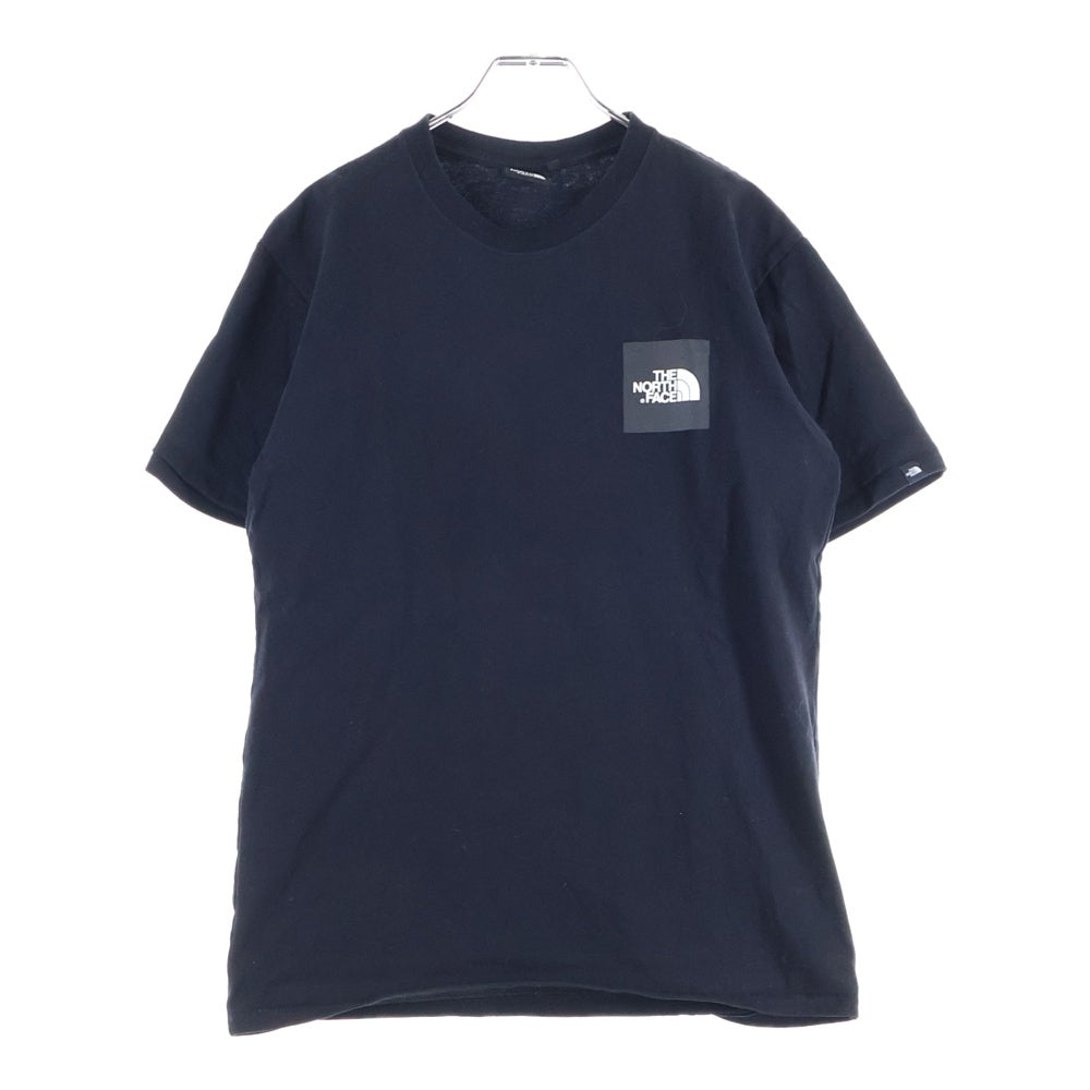 THE NORTH FACE(ザノースフェイス) ロゴプリント 半袖Tシャツ カットソー ブラック NT81930