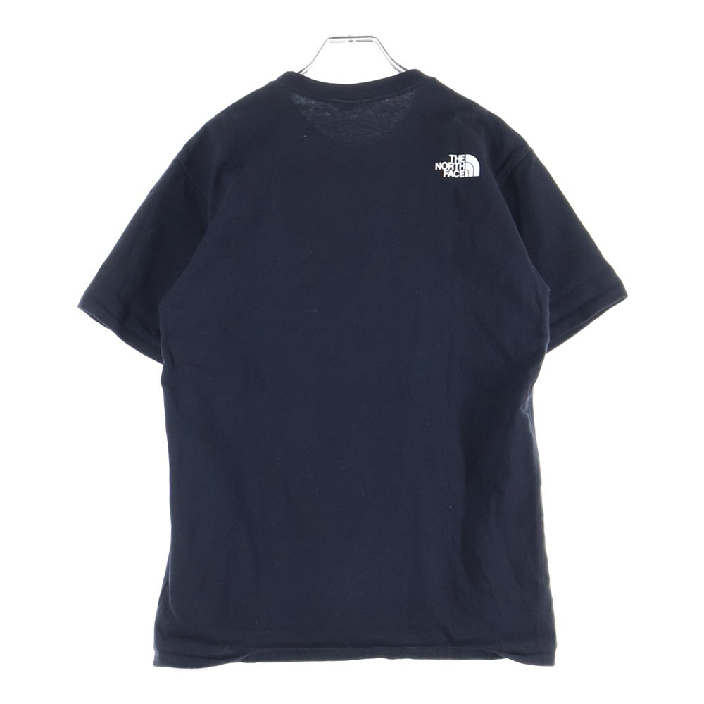 THE NORTH FACE(ザノースフェイス) ロゴプリント 半袖Tシャツ カットソー ブラック NT81930