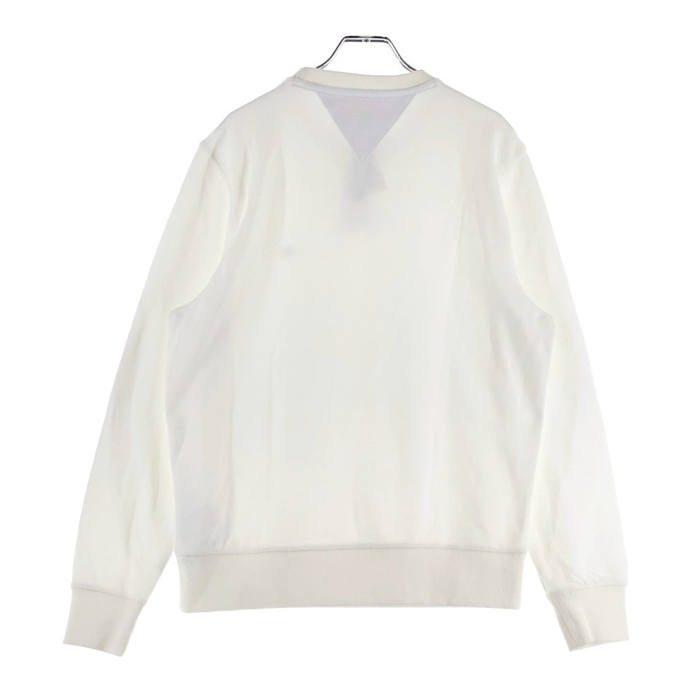 TOMMY HILFIGER(トミーヒルフィガー) ミニロゴ エンブロイダリー クルーネック スウェット ホワイト 78J2763