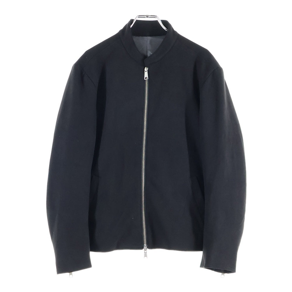 SHIPS(シップス) マシュマロスエード ライダース ジップアップジャケット ブラック 114-04-0134