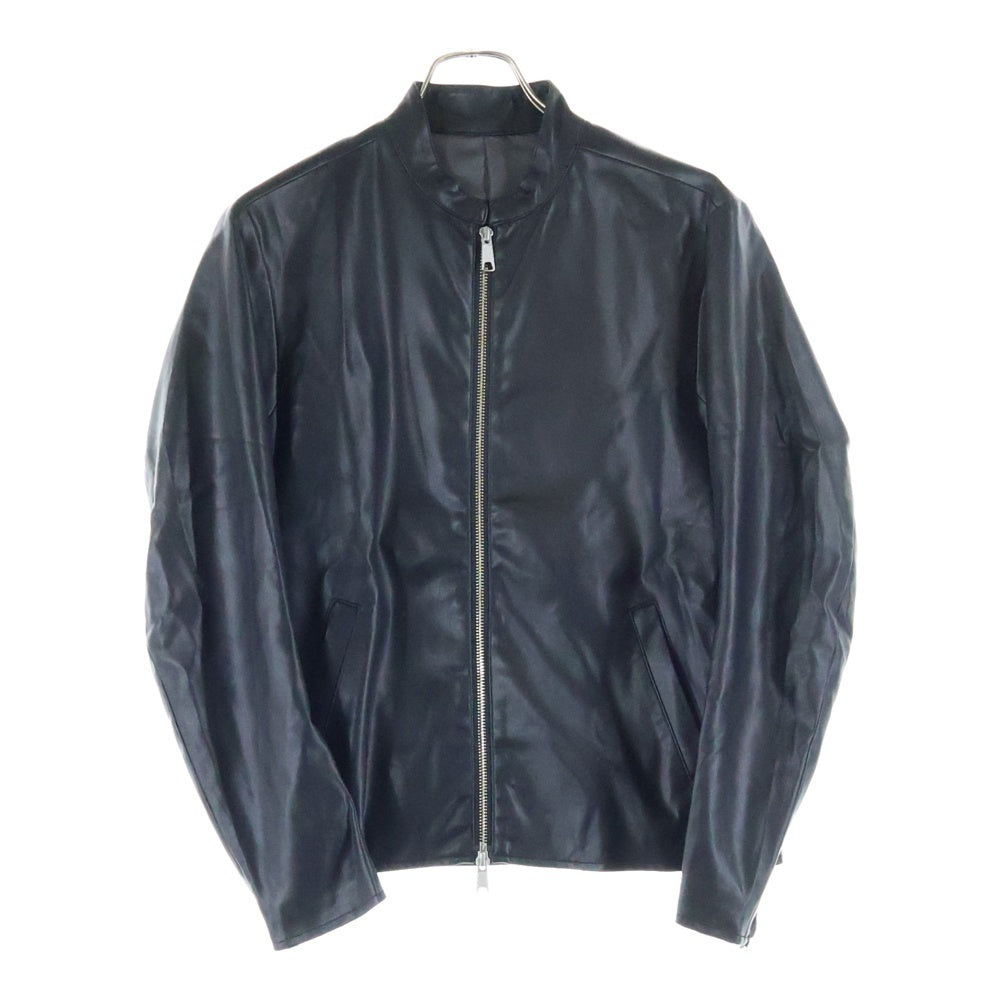 SHIPS(シップス) シングルライダース ジップアップジャケット レディース ブラック 114-04-0243