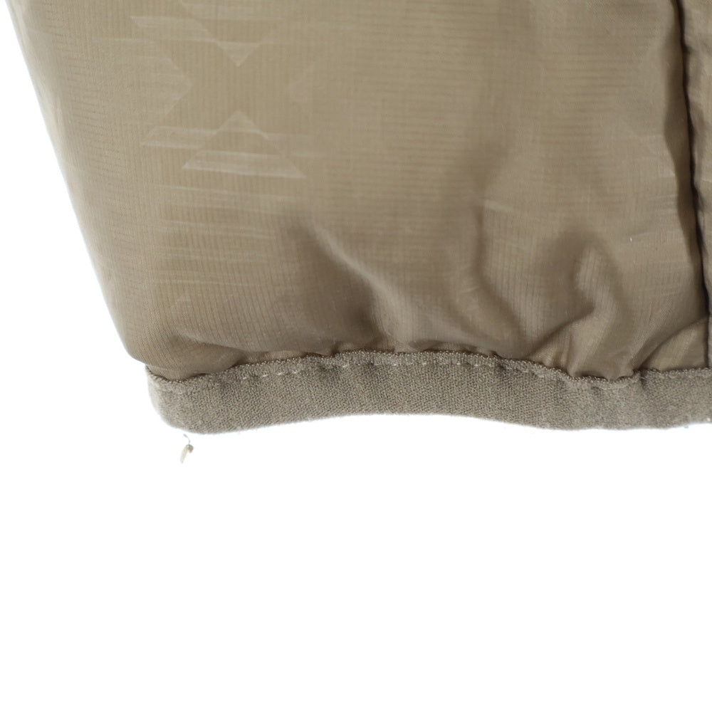 BEAMS HEART(ビームス ハート) ジップアップ フーデットダウンベスト ベージュ レディース 43-06-0030-441