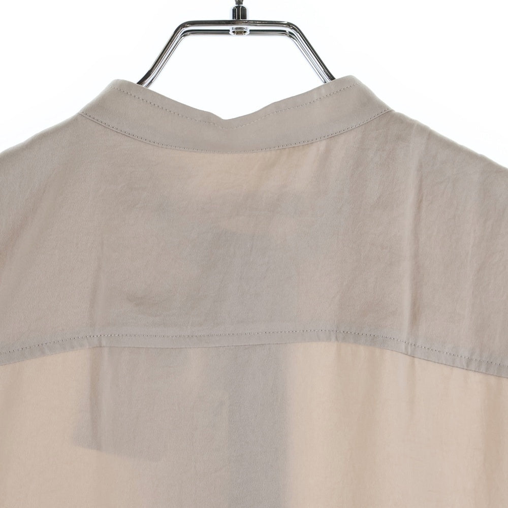 theory luxe(セオリー リュクス) WASHABLE SATIN ウォッシャブル サテン ロングワンピース ベージュ 03-0305530-310-038