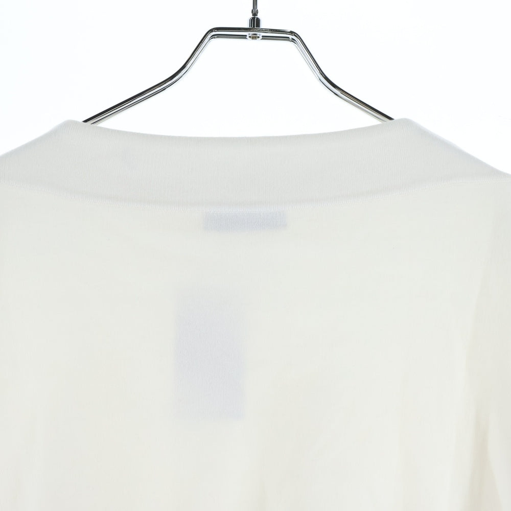 TOMORROWLAND(トゥモローランド) コットンスムース ボートネックプルオーバー クルーネック ロングスリーブ 長袖スウェット レディース ホワイト 11-02-02-02102