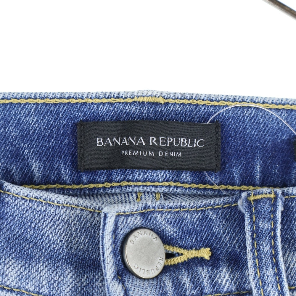 BANANA REPUBLIC(バナナリパブリック) ジップフライ ストレートデニムパンツ レディース インディゴ 550647