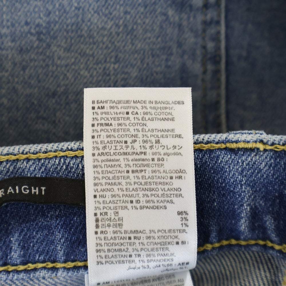 BANANA REPUBLIC(バナナリパブリック) ジップフライ ストレートデニムパンツ レディース インディゴ 550647