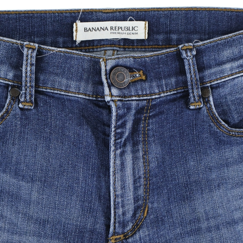 BANANA REPUBLIC(バナナリパブリック) ジップフライ スキニーデニムパンツ レディース インディゴ 404640