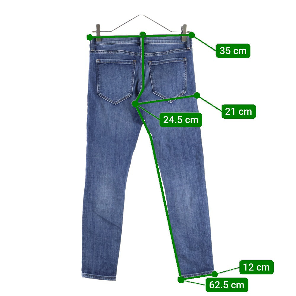 BANANA REPUBLIC(バナナリパブリック) ジップフライ スキニーデニムパンツ レディース インディゴ 404640