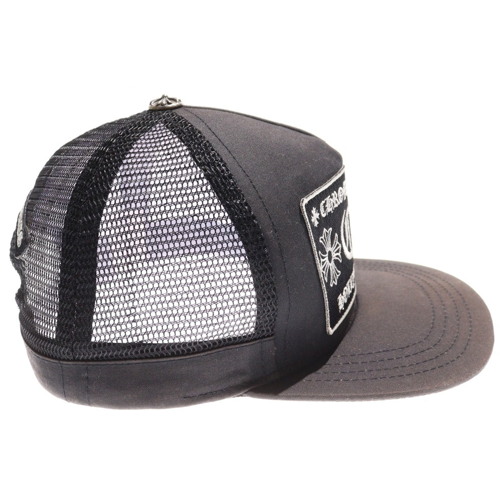 CHROME HEARTS(クロムハーツ) CH PATCH TRUCKER MESHCAP CHパッチ トラッカー メッシュキャップ 帽子 ブラック