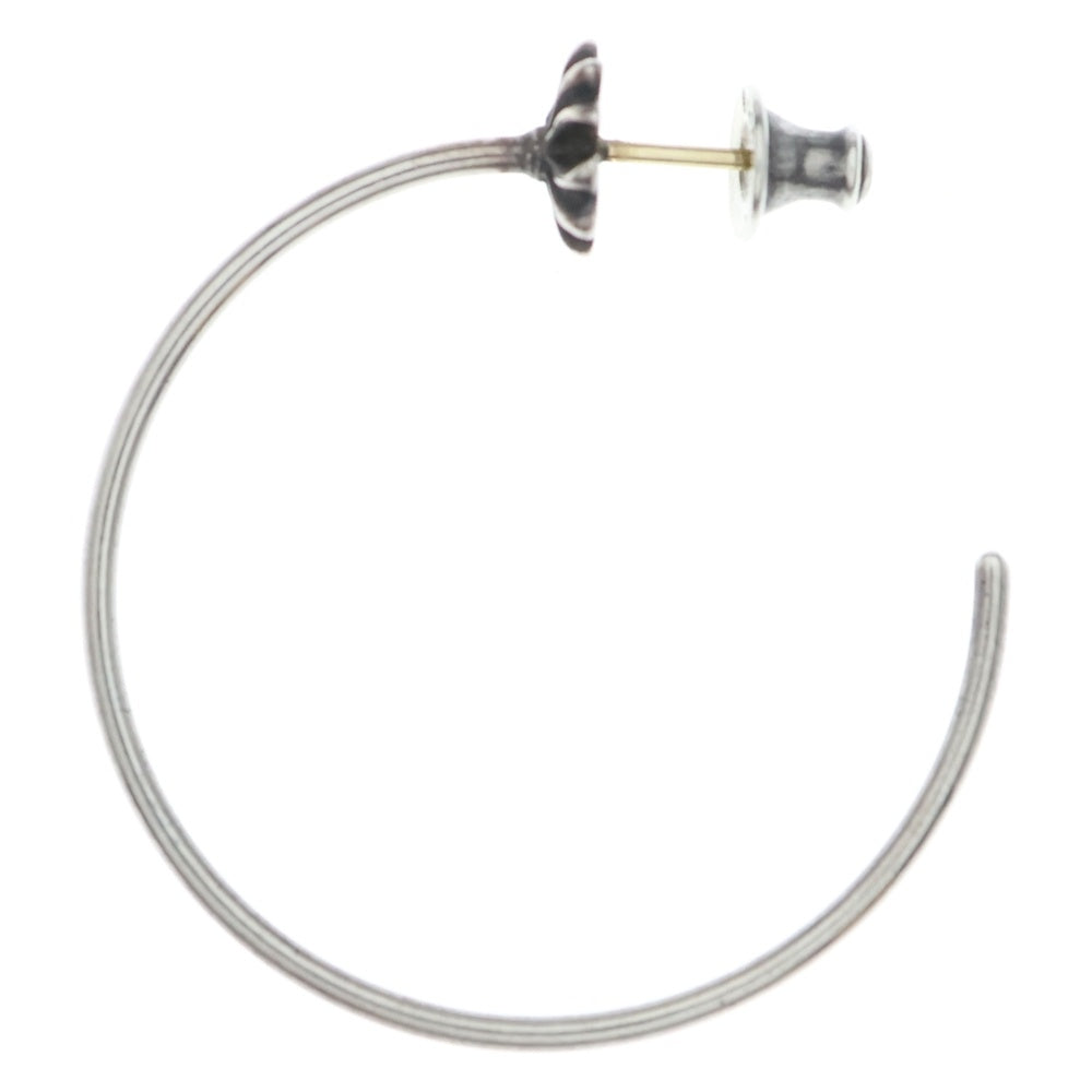 CHROME HEARTS(クロムハーツ) HOOP CH PLS CHプラス フープ ピアス シルバー BCA099