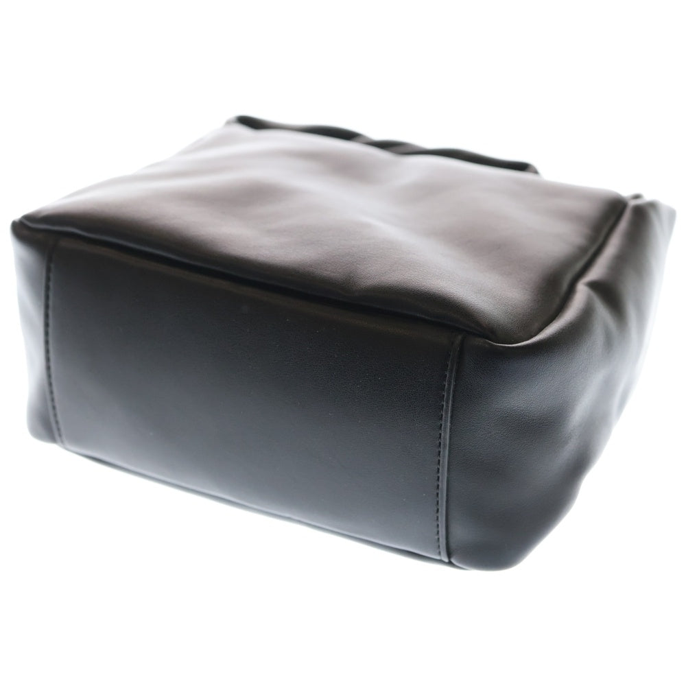 NO BRAND(ノーブランド) DeMAKER/ディメーカー フェイクレザー ハンドバッグ レディース ブラック