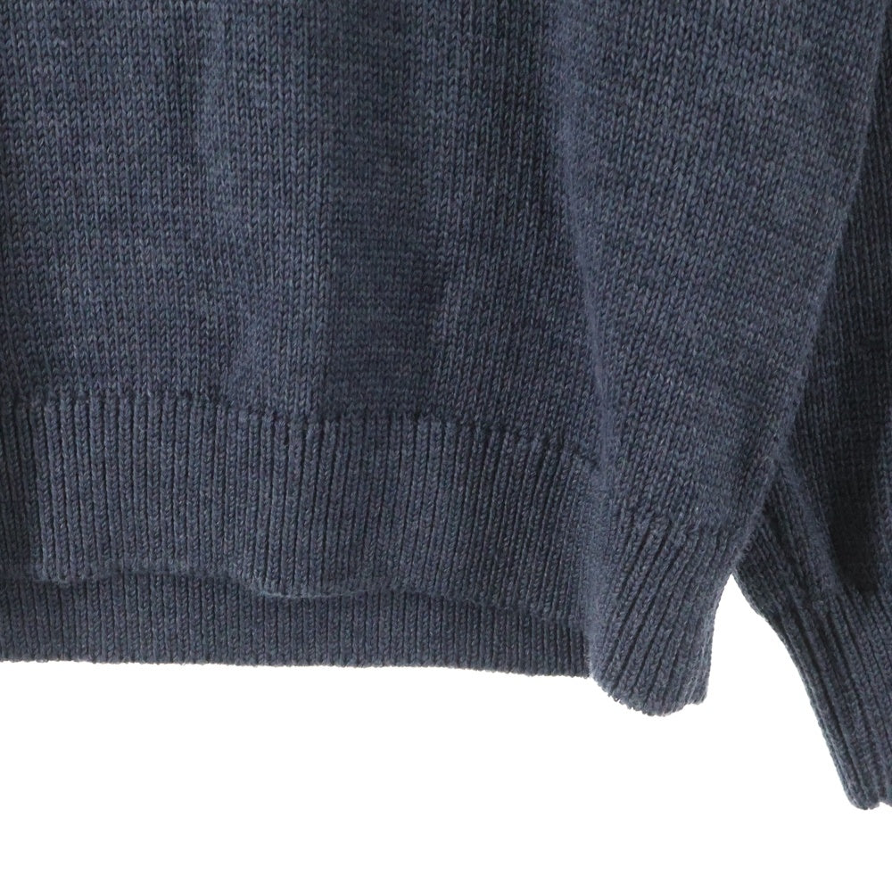 kolor(カラー) 21AW DOCKING KNIT ドッキングデザイン ウールニット セーター グレー 21WCM‐N01301