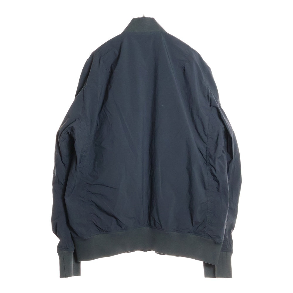 Ten C(テンシー) MIDLAYER NYLON BOMBER ガーメントダイ ナイロン タクテル コンボ フライト ボンバージャケット ブラック 21CTCUC01175