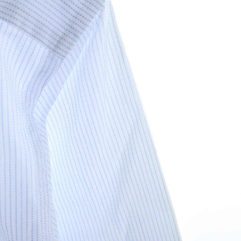 DOLCE & GABBANA(ドルチェアンドガッバーナ) GOLDライン ストライプ柄 長袖ドレスシャツ ブルー G5CX5T FR5XN